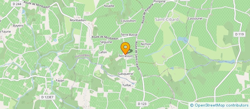 localisation de l'entreprise GAVINEL  PUISSEGUIN