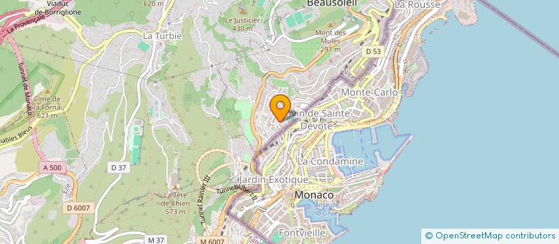 localisation de l'entreprise GAVIORNO  BEAUSOLEIL