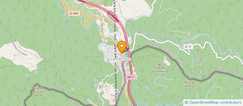 localisation de l'entreprise GAVIOTA IMPEX 2.0  LE PERTHUS