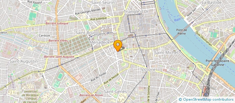 localisation de l'entreprise GAVJ CONSULTING  BORDEAUX