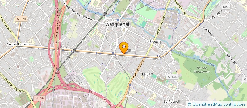 localisation de l'entreprise GAVO  WASQUEHAL