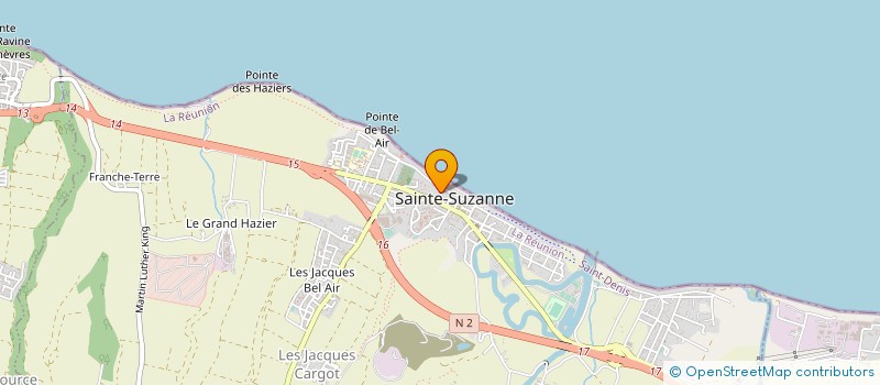 localisation de l'entreprise GAVRAMA-JAGLALE  SAINTE-SUZANNE