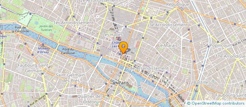 localisation de l'entreprise GAVROCHE à PARIS