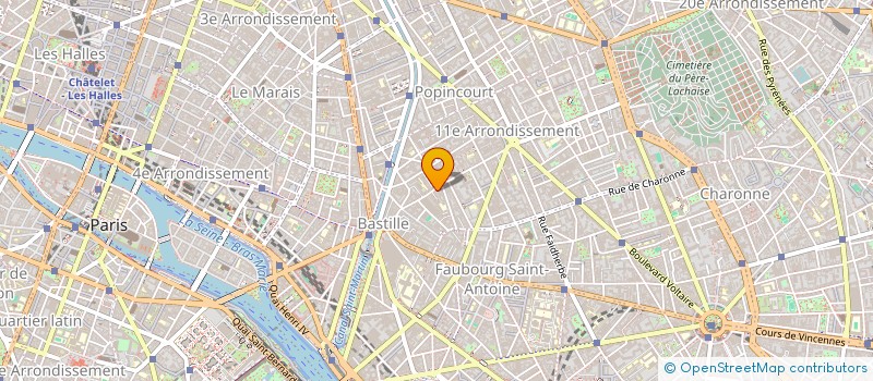 localisation de l'entreprise GAVROCHE IMMOBILIER  PARIS