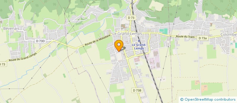 localisation de l'entreprise GAVROY POULAT  LE GRAND-LEMPS