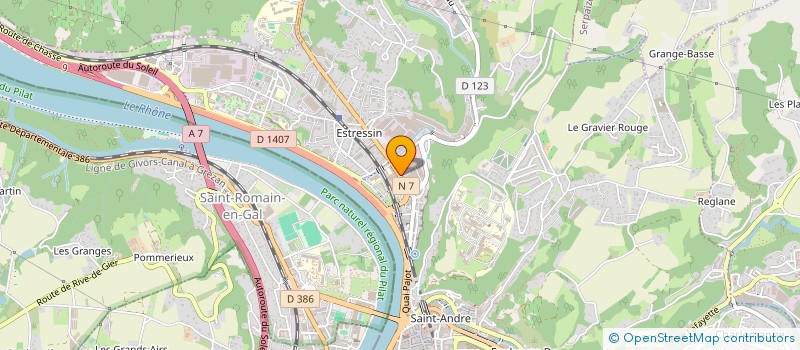 localisation de l'entreprise GAWAVIDIS à VIENNE