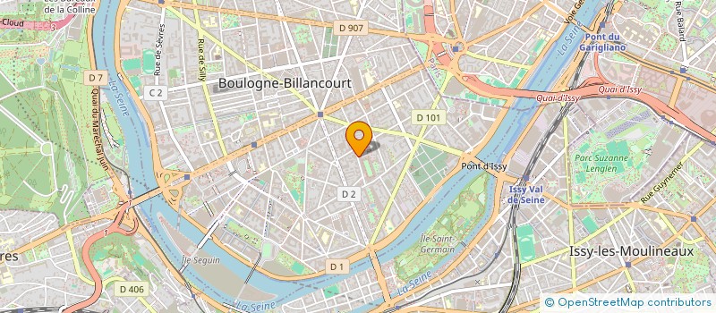 localisation de l'entreprise GAWK SAS à BOULOGNE-BILLANCOURT