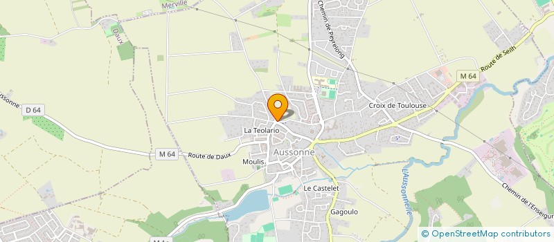 localisation de l'entreprise GAWST à AUSSONNE