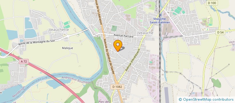 localisation de l'entreprise GAX PATRIMOINE  SAINT-BONNET-LES-OULES