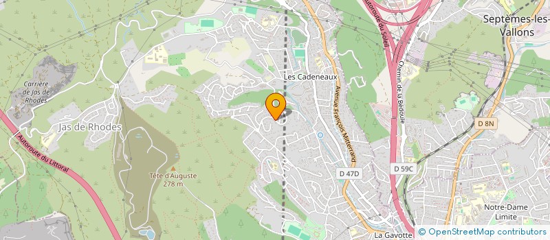 localisation de l'entreprise GAXIS NTI à LES PENNES-MIRABEAU