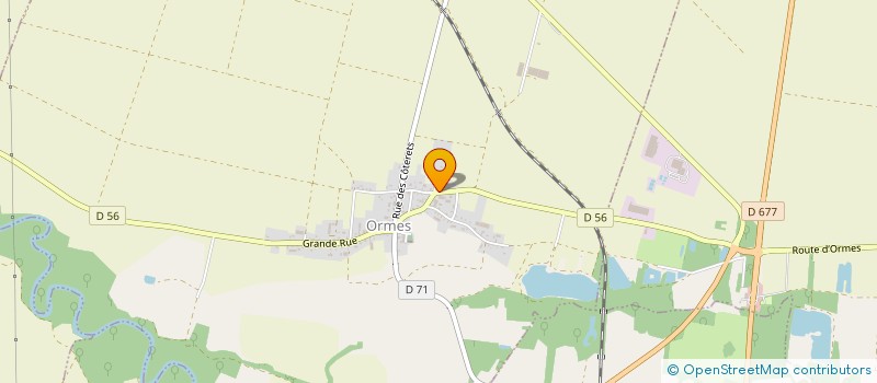 localisation de l'entreprise GAY CHRISTOPHE  VILLIERS-HERBISSE