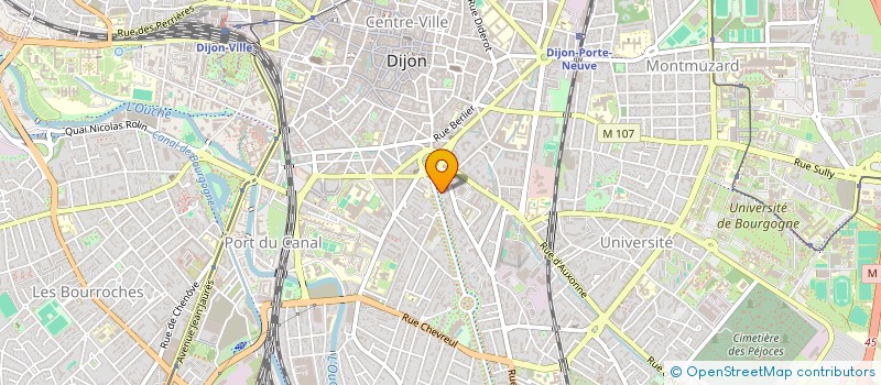 localisation de l'entreprise GAY LUSSAC à DIJON