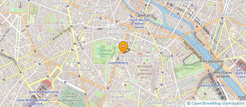 localisation de l'entreprise GAY LUSSAC DIFFUSION  PARIS