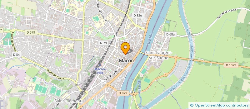 localisation de l'entreprise GAYA à MACON
