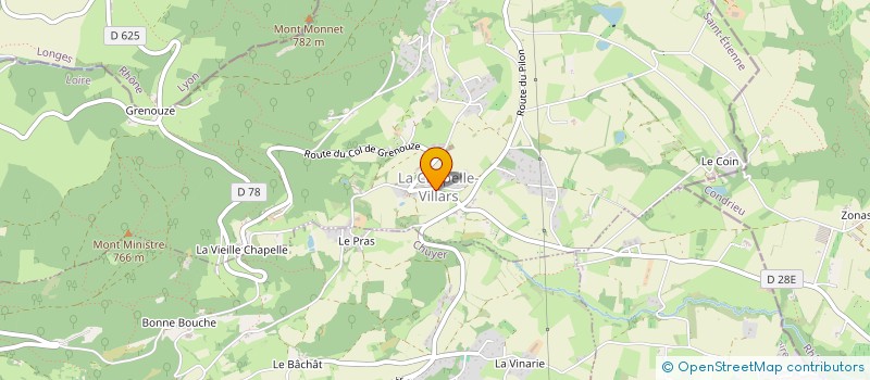 localisation de l'entreprise GAYA  LA CHAPELLE-VILLARS