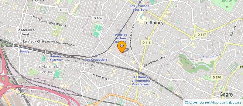 localisation de l'entreprise GAYA à VILLEMOMBLE