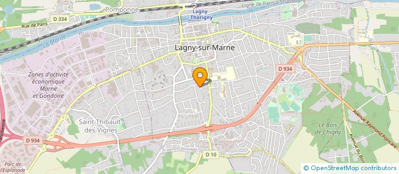 localisation de l'entreprise GAYA  VAIRES-SUR-MARNE