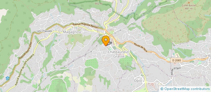 localisation de l'entreprise GAYA  CHATEAUNEUF