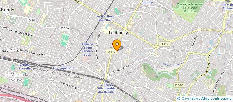 localisation de l'entreprise GAYA COCOON  LE RAINCY
