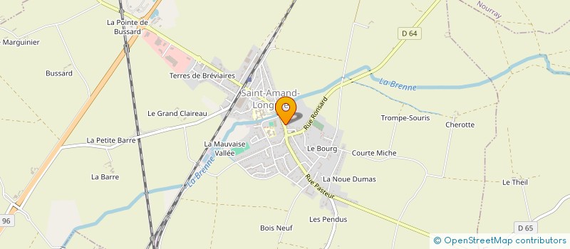localisation de l'entreprise GAYA CONSULTING  SAINT-AMAND-LONGPRE