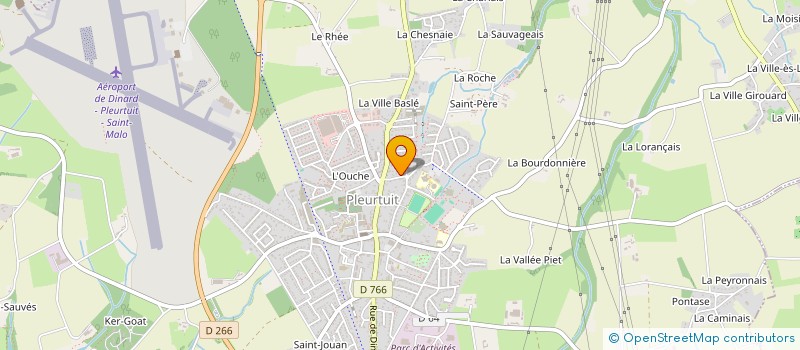 localisation de l'entreprise GAYA GALGA  PLEURTUIT