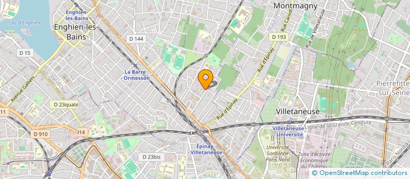 localisation de l'entreprise GAYA-N-GOKKI  DEUIL-LA-BARRE