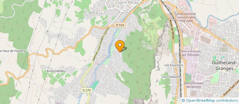localisation de l'entreprise GAYA PARTICIPATIONS à SAINT-PERAY
