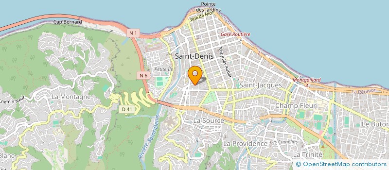 localisation de l'entreprise GAYAR ZARBOUTAN à SAINT-DENIS