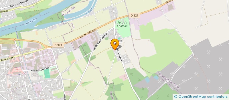 localisation de l'entreprise GAYBOULET  MARTOT