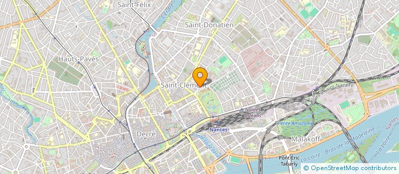 localisation de l'entreprise GAYE-ROBERT  NANTES