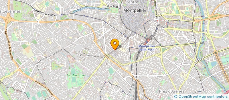 localisation de l'entreprise GAYET EURL à MONTPELLIER