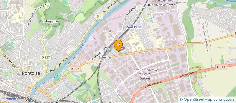 localisation de l'entreprise GAYETSSI à SAINT-OUEN-L'AUMONE
