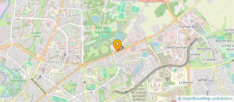 localisation de l'entreprise GAYEULLES TATELIN  RENNES