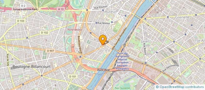 localisation de l'entreprise GAYIBOR SARL  PARIS