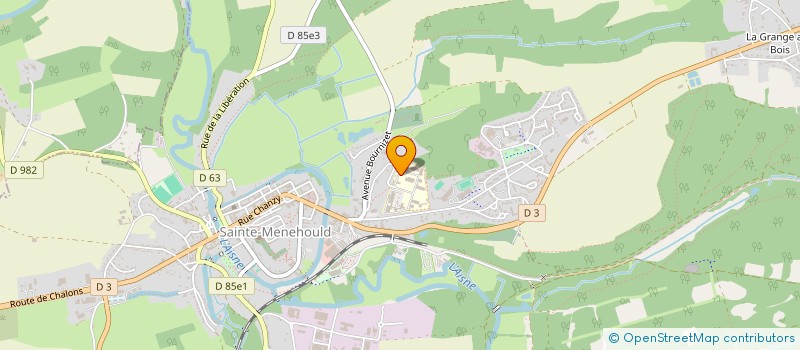 localisation de l'entreprise GAYLOR à SAINTE-MENEHOULD
