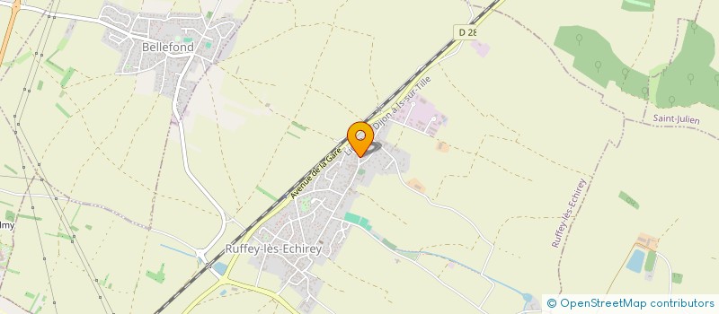 localisation de l'entreprise GAYRAF  RUFFEY-LES-ECHIREY