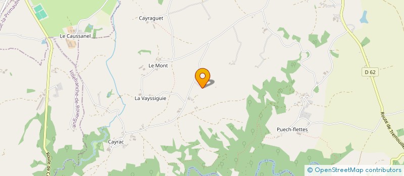 localisation de l'entreprise GAYRAUD NUTRITION ANIMALE  FLAVIN