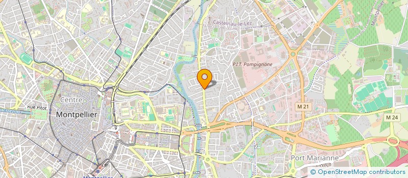 localisation de l'entreprise GAYRAUD PUECH à MONTPELLIER