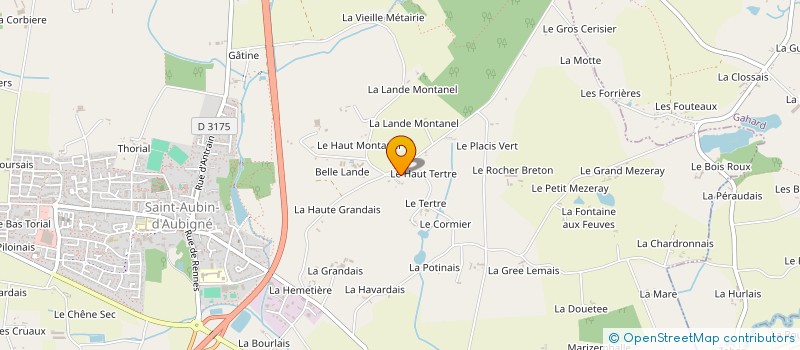 localisation de l'entreprise GAZ AR LANN à SAINT-AUBIN-D AUBIGNE