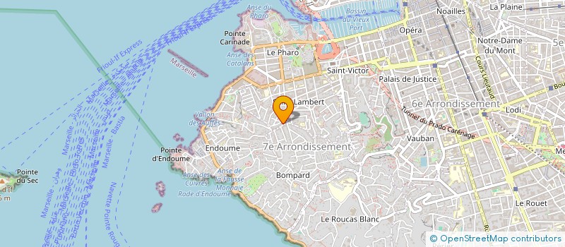 localisation de l'entreprise GAZ ASSISTANCE à MARSEILLE