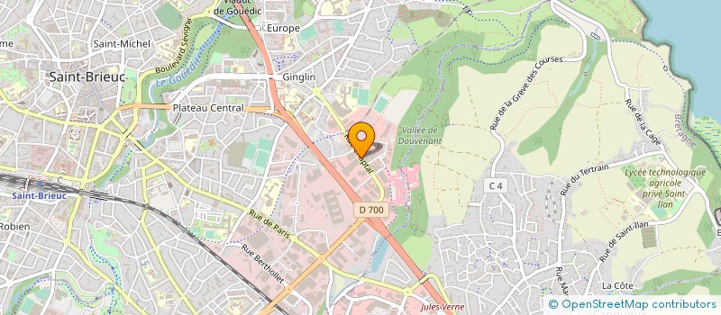 localisation de l'entreprise GAZ ASSISTANCE SERVICE à YFFINIAC