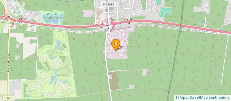 localisation de l'entreprise GAZ BASSIN TEJERA à GUJAN-MESTRAS