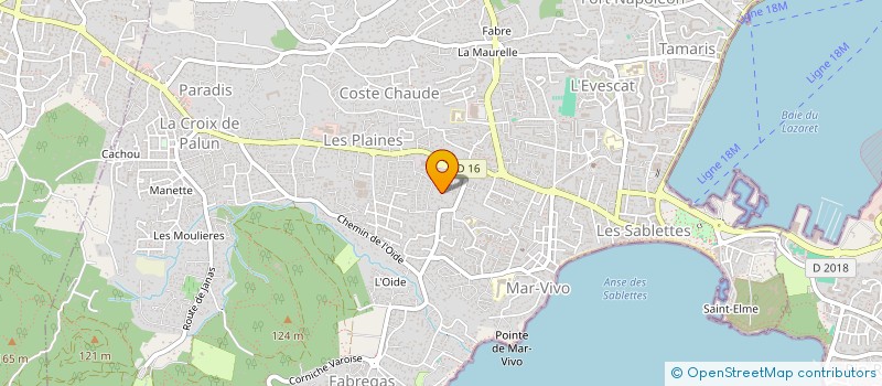 localisation de l'entreprise GAZ CONTROL  LA SEYNE-SUR-MER