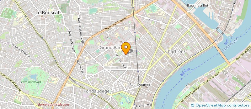 localisation de l'entreprise GAZ DE BORDEAUX à BORDEAUX