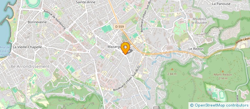 localisation de l'entreprise GAZ DEPANNAGE MAINTENANCE  MARSEILLE