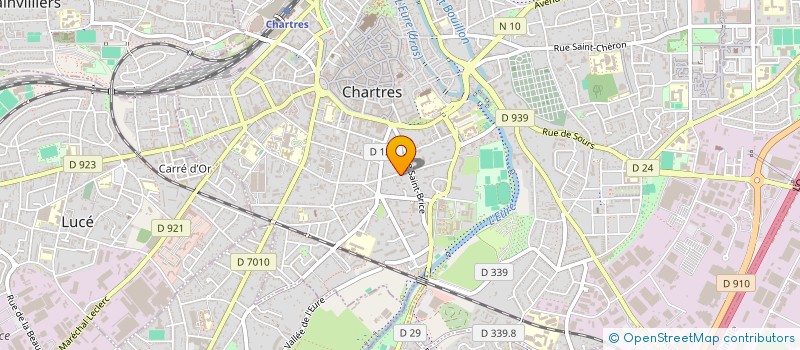 localisation de l'entreprise GAZ ENERGIE SERVICES à CHARTRES
