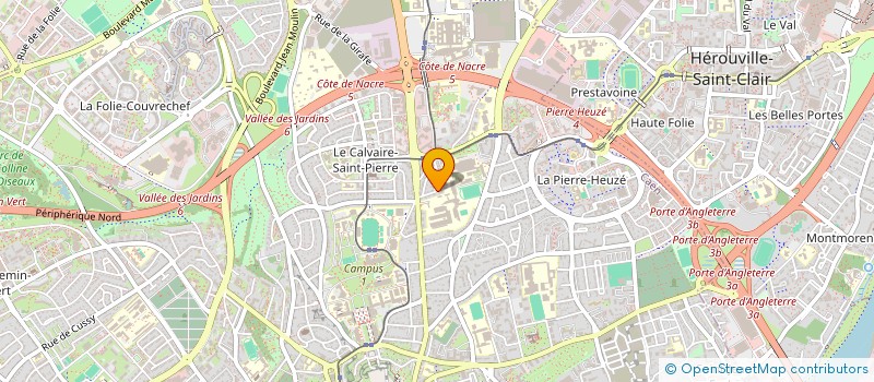 localisation de l'entreprise GAZ'L DES AIRS à CAEN