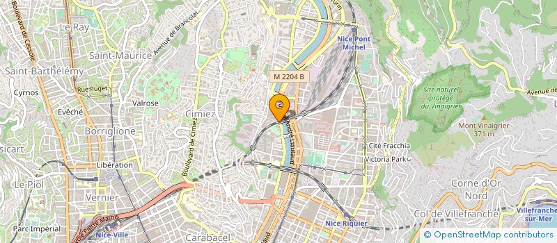 localisation de l'entreprise GAZ MAZOUT REGULATION à NICE