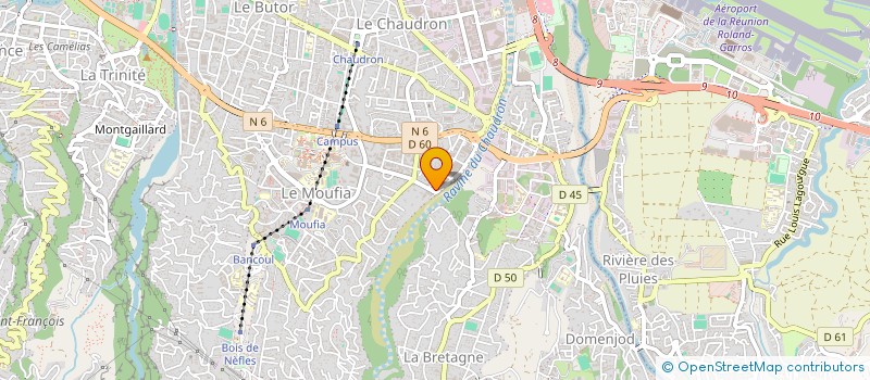 localisation de l'entreprise GAZ NORD SERVICES à SAINT-DENIS
