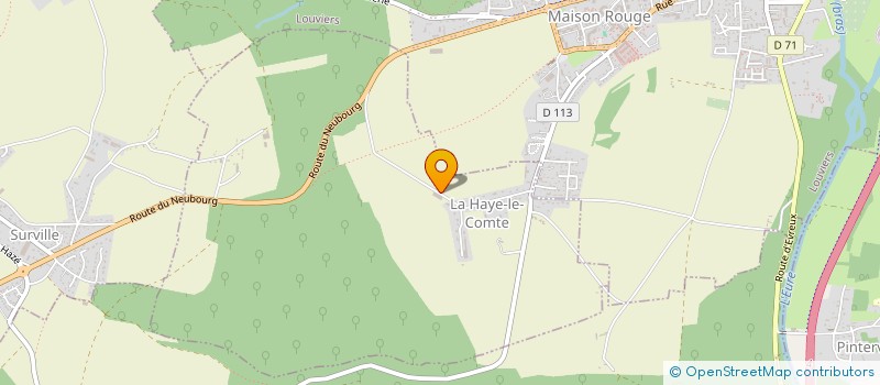 localisation de l'entreprise GAZ PART 27 à LA HAYE-LE-COMTE